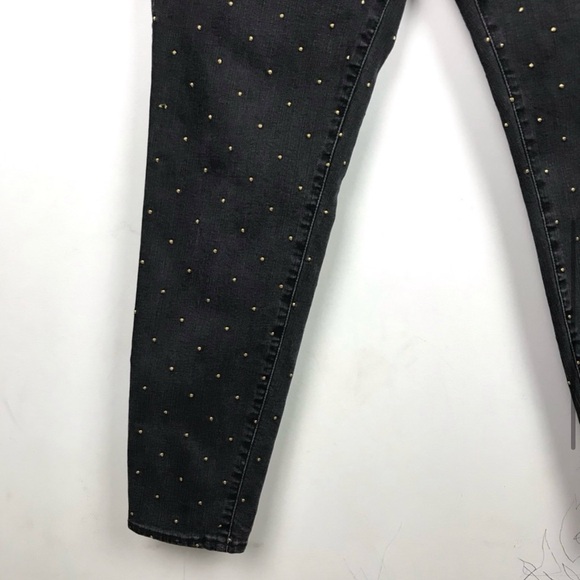 Madewell | 10” High Rise Metallic Dot Edition - Picture 4 of 8